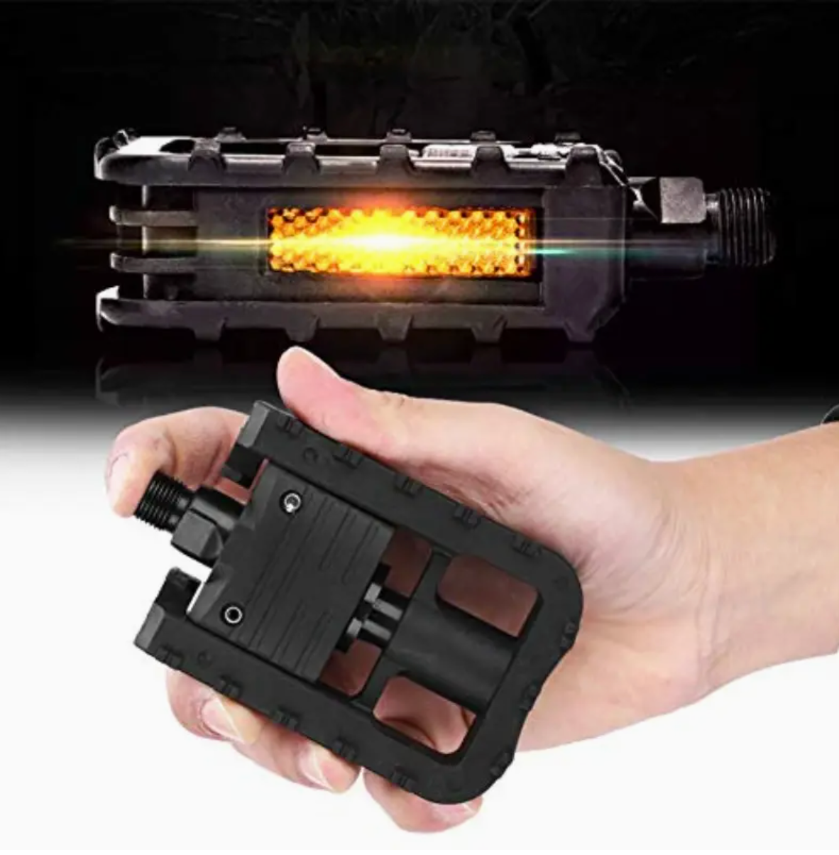 Pair of Heavy-Duty Folding Bike Pedals