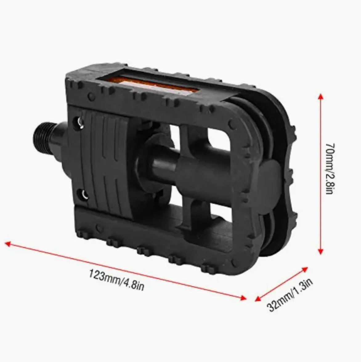 Pair of Heavy-Duty Folding Bike Pedals
