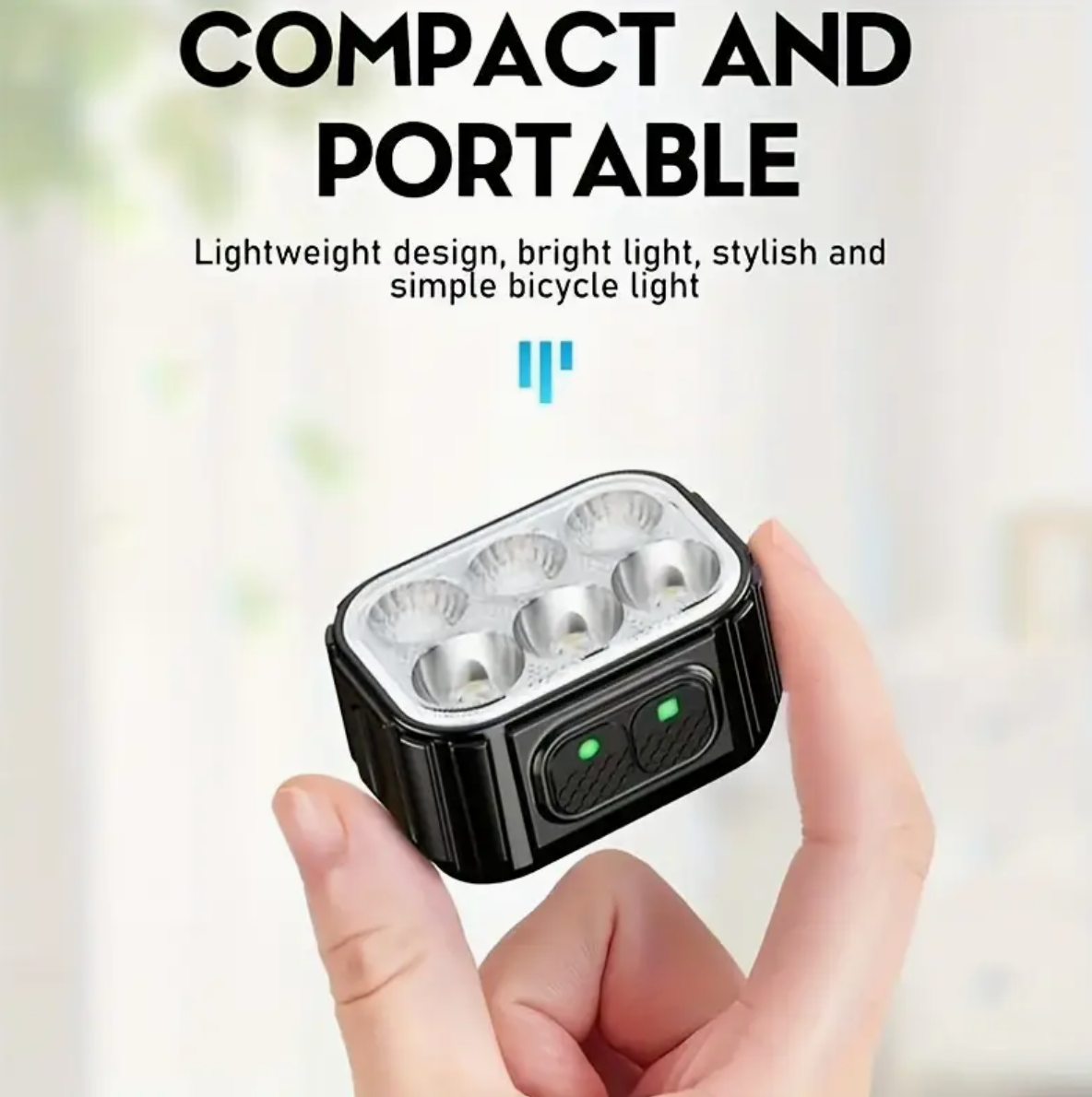 1 Set Rechargeable LED Bike Light S