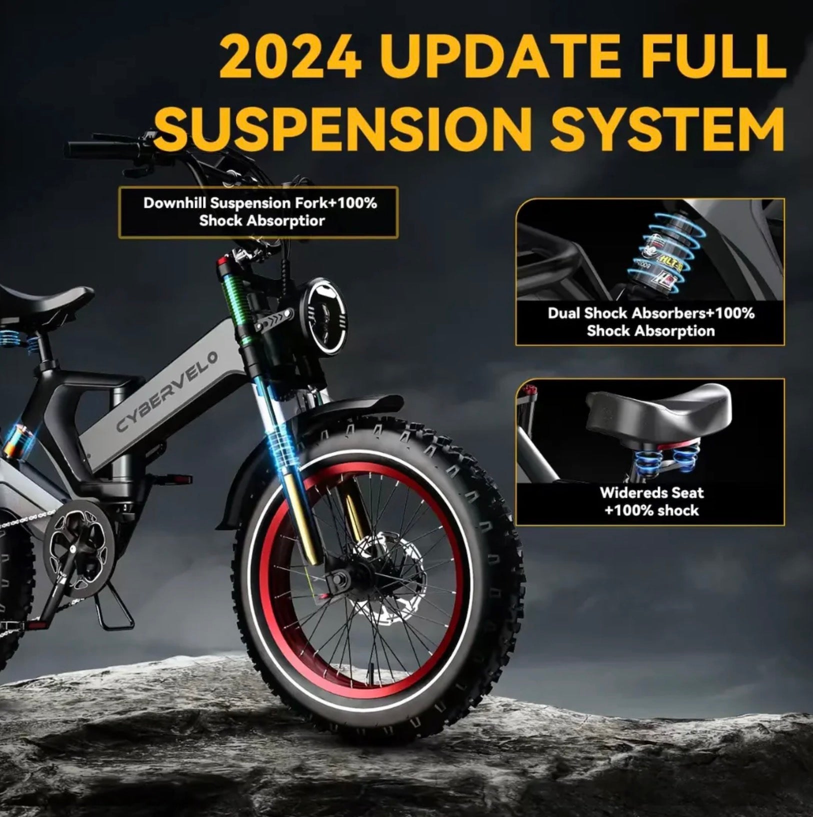 Best Seller eBike - Up to 100Mile/36mph